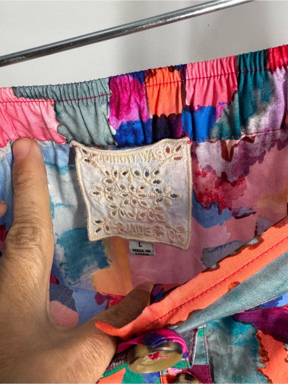 Johnny Was summer Daydream skirt and crop top set Medium Large * - Picture 7 of 7
